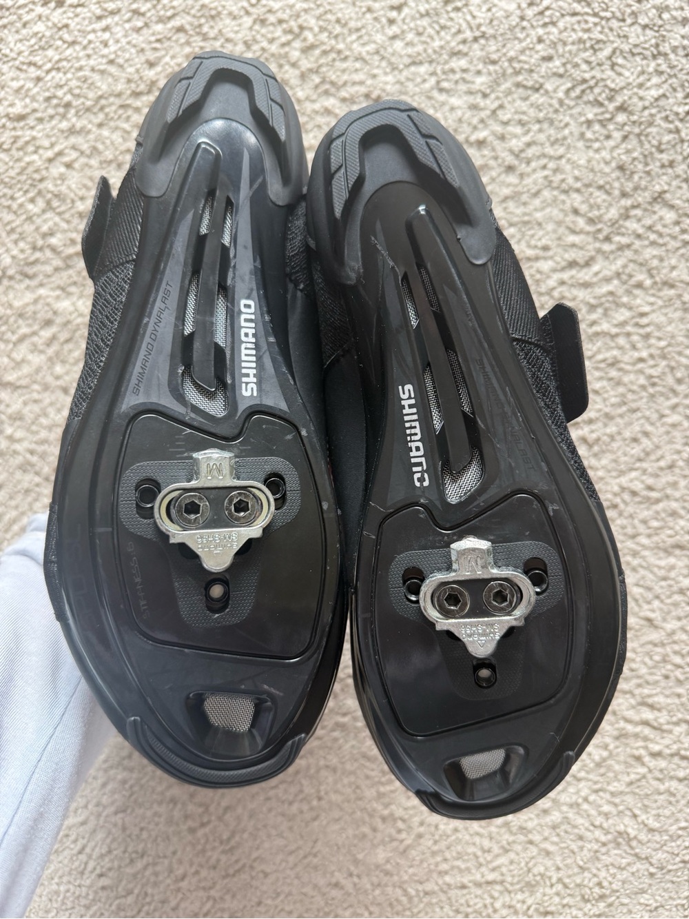 Shimano Black Indoor Cycling Shoes - Size 39 - Picture 8 of 10